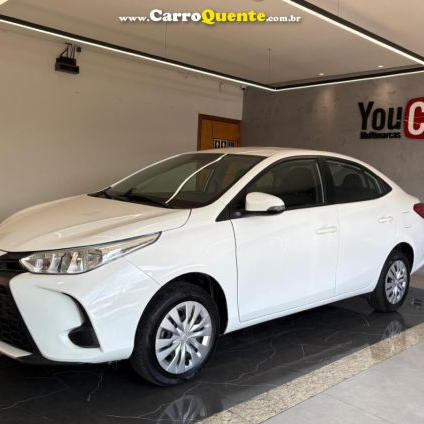 TOYOTA   YARIS XL SEDAN 1.5 FLEX 16V 4P AUT.   BRANCO 2024 1.5 FLEX