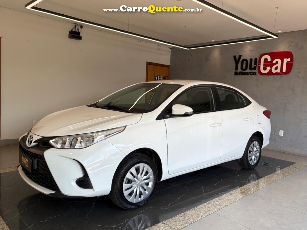 TOYOTA   YARIS XL SEDAN 1.5 FLEX 16V 4P AUT.   BRANCO 2024 1.5 FLEX - Loja