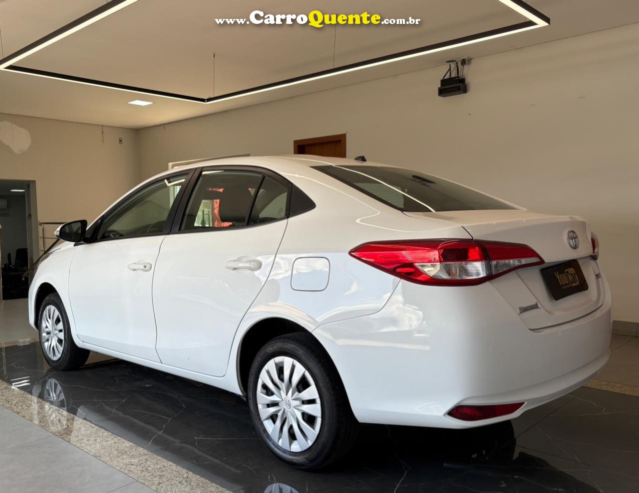 TOYOTA   YARIS XL SEDAN 1.5 FLEX 16V 4P AUT.   BRANCO 2024 1.5 FLEX - Loja
