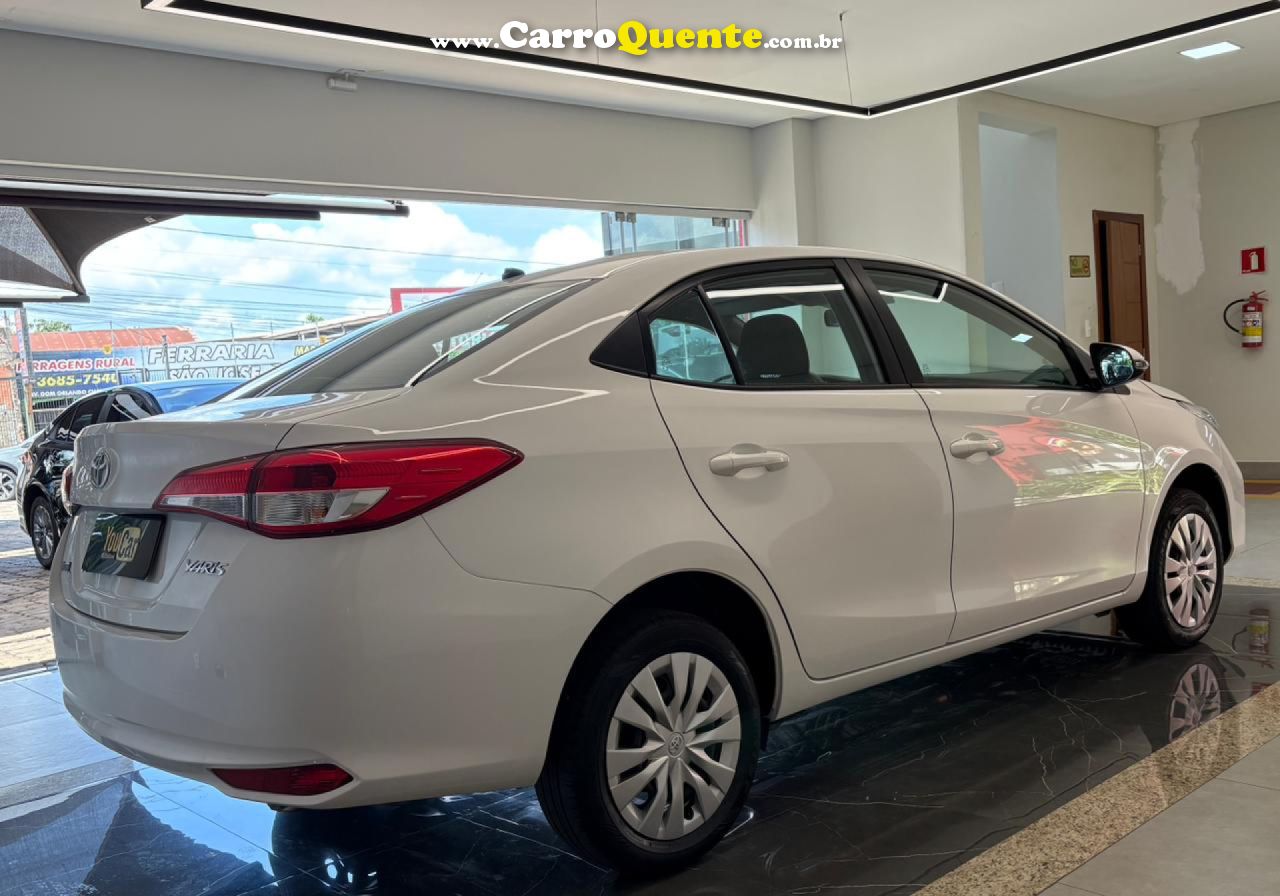 TOYOTA   YARIS XL SEDAN 1.5 FLEX 16V 4P AUT.   BRANCO 2024 1.5 FLEX - Loja
