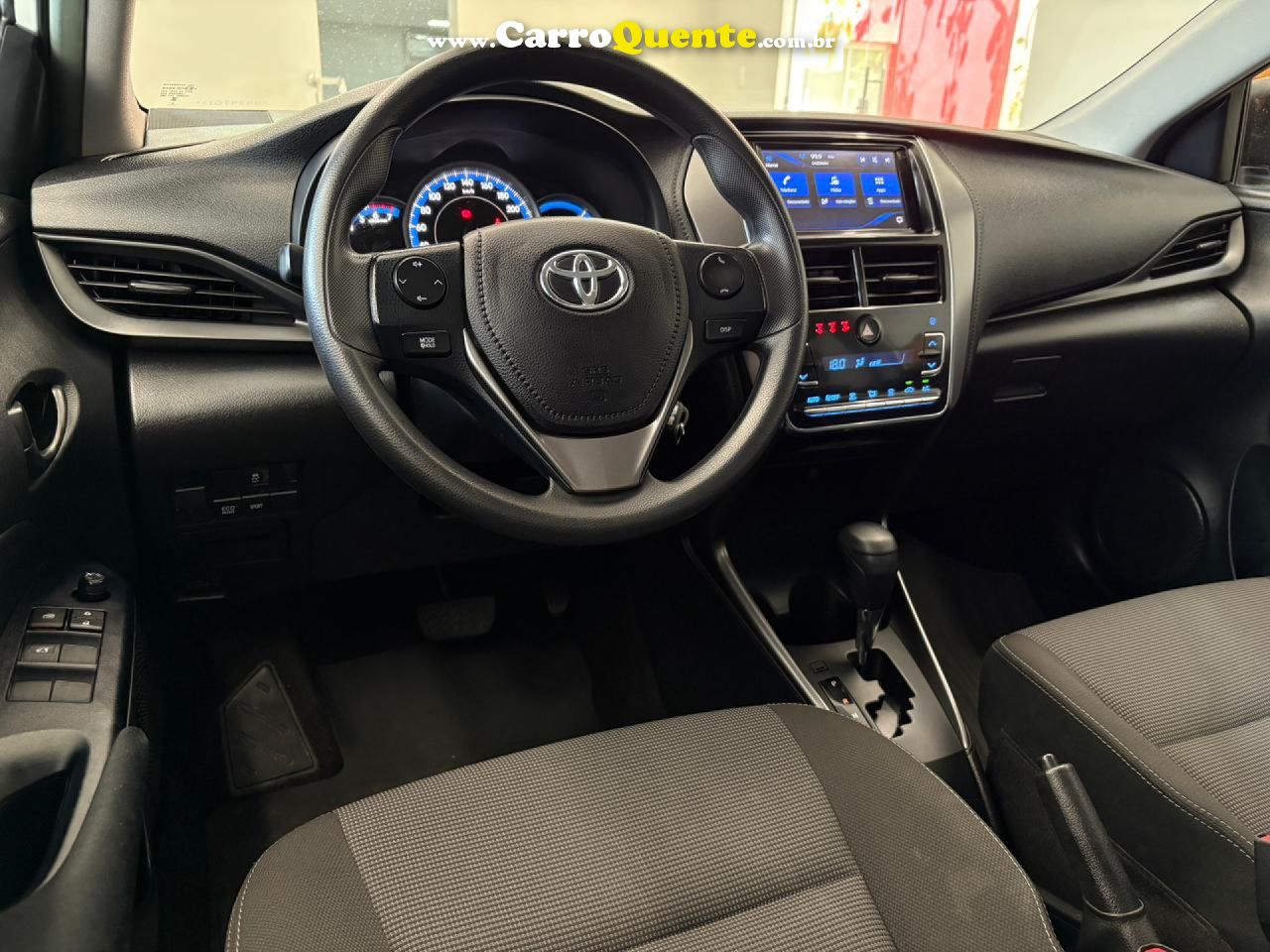 TOYOTA   YARIS XL SEDAN 1.5 FLEX 16V 4P AUT.   BRANCO 2024 1.5 FLEX - Loja