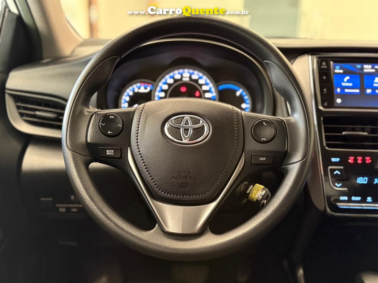 TOYOTA   YARIS XL SEDAN 1.5 FLEX 16V 4P AUT.   BRANCO 2024 1.5 FLEX - Loja