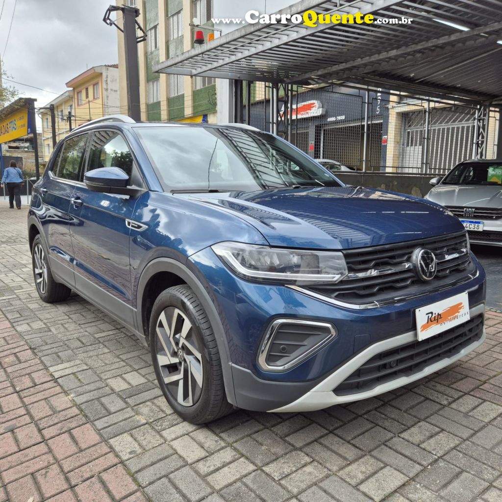 VOLKSWAGEN   T-CROSS HIG. 250 TSI 1.4 FLEX 16V 5P AUT   AZUL 2025 1.4 FLEX - Loja