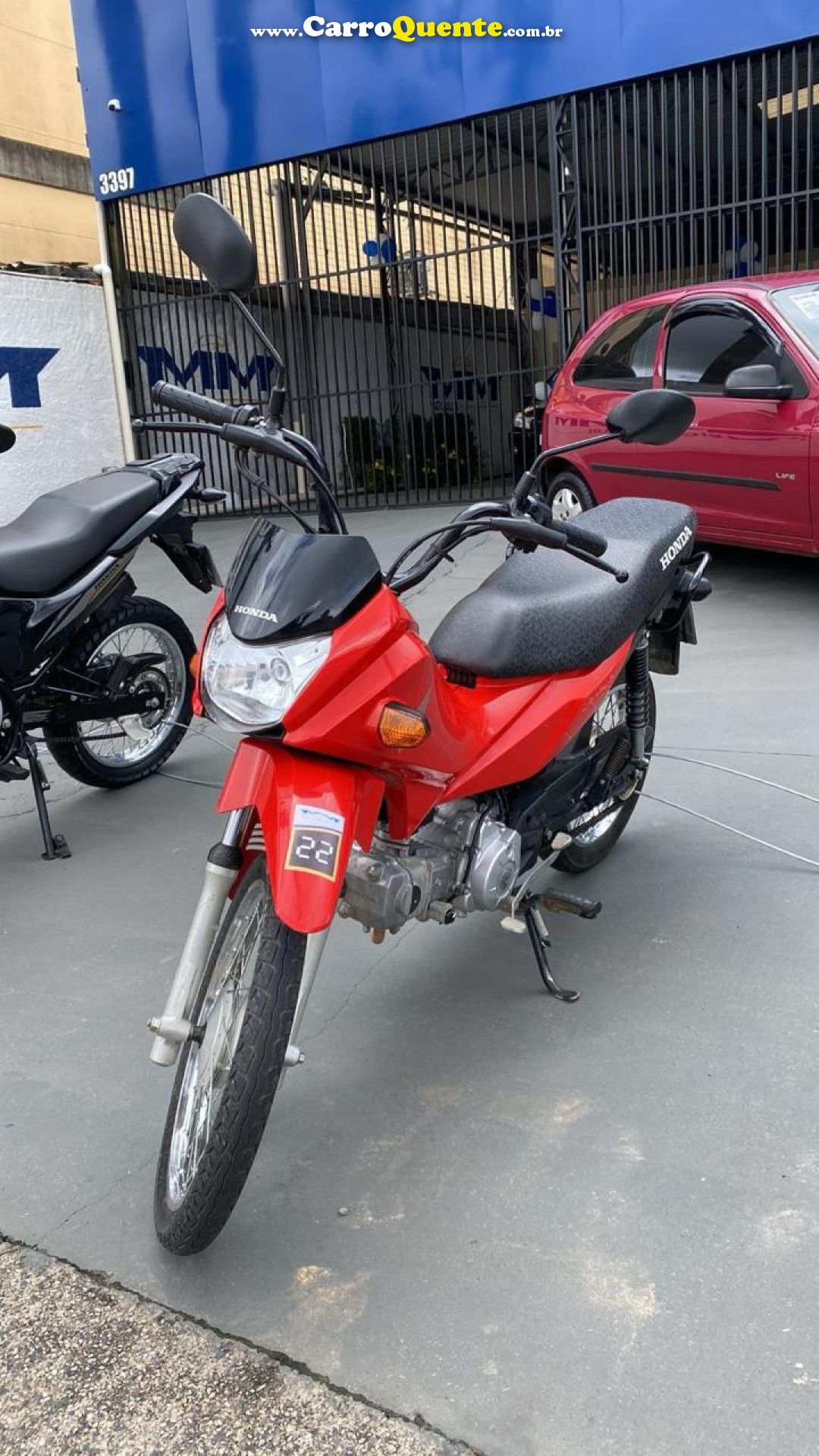 HONDA   POP 110I   VERMELHO 2022 0 GASOLINA - Loja
