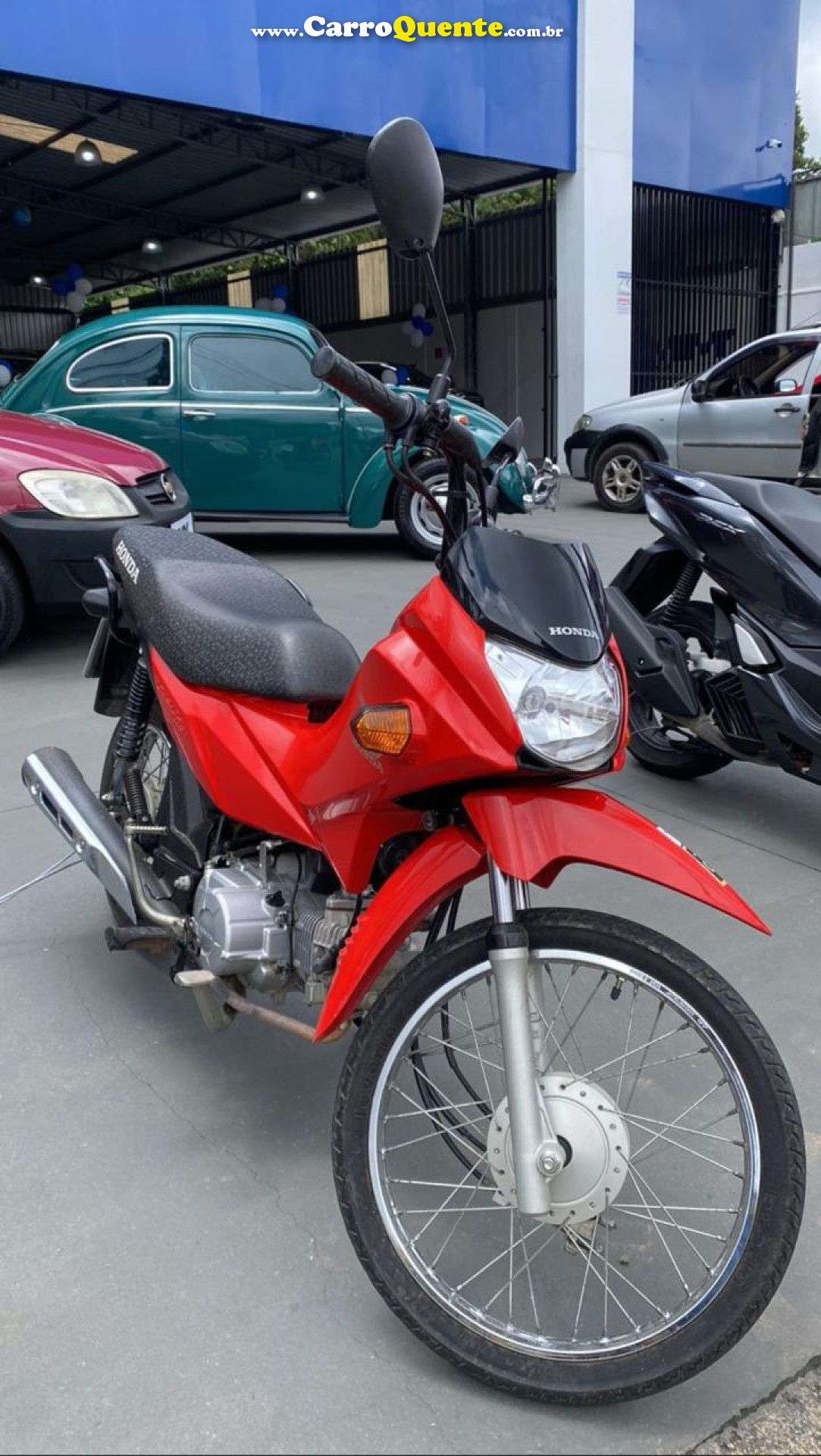 HONDA   POP 110I   VERMELHO 2022 0 GASOLINA - Loja