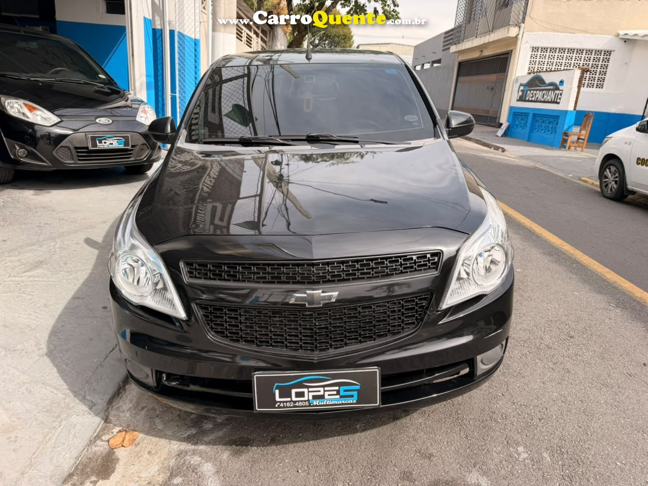 CHEVROLET   AGILE LT 1.4 MPFI 8V FLEXPOWER 5P   PRETO 2011 1.4 FLEX - Loja