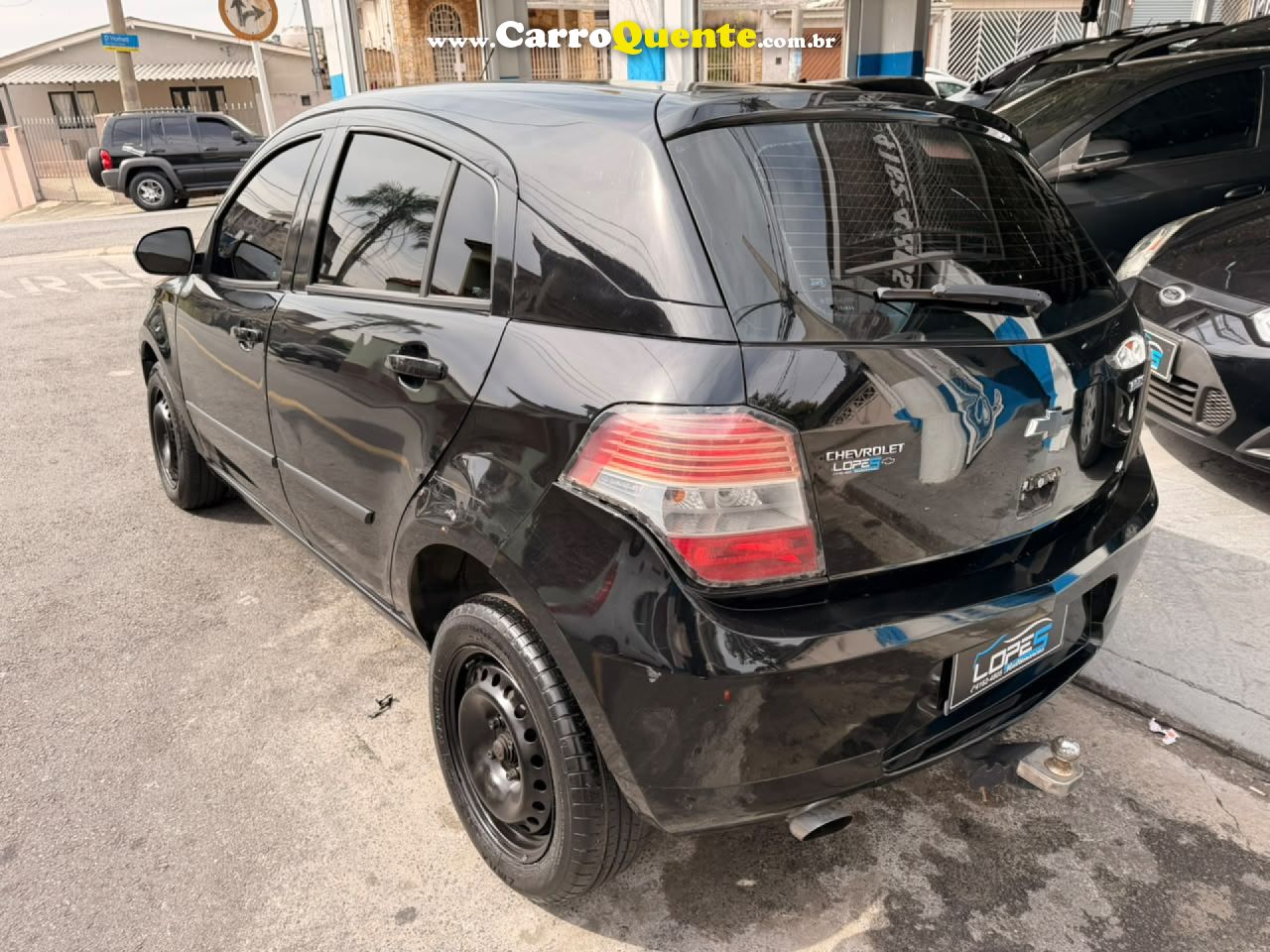 CHEVROLET   AGILE LT 1.4 MPFI 8V FLEXPOWER 5P   PRETO 2011 1.4 FLEX - Loja