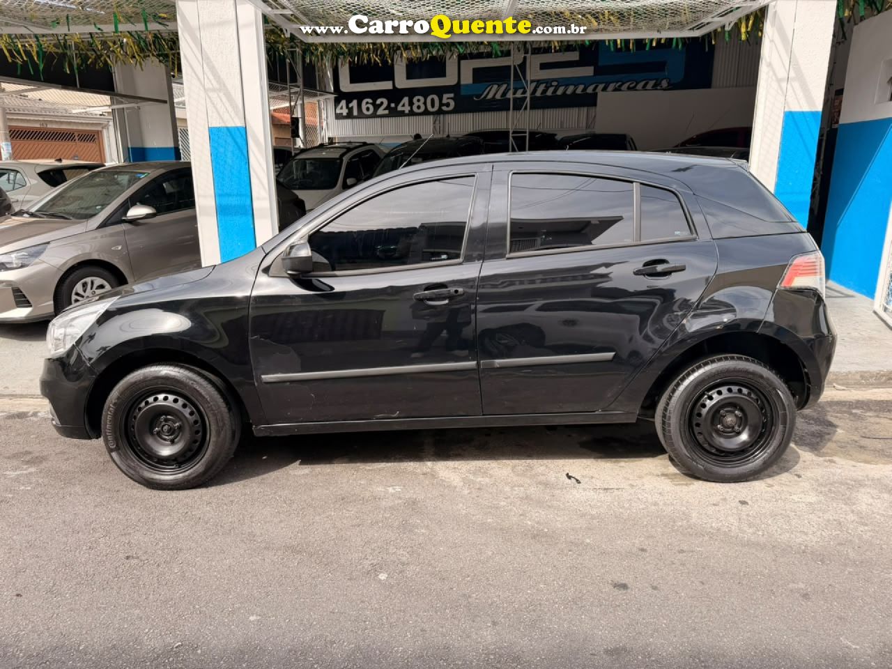 CHEVROLET   AGILE LT 1.4 MPFI 8V FLEXPOWER 5P   PRETO 2011 1.4 FLEX - Loja