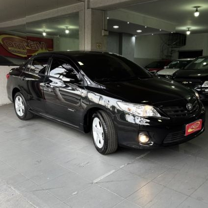 TOYOTA   COROLLA XEI 2.0 FLEX 16V AUT.   PRETO 2012 2.0 FLEX