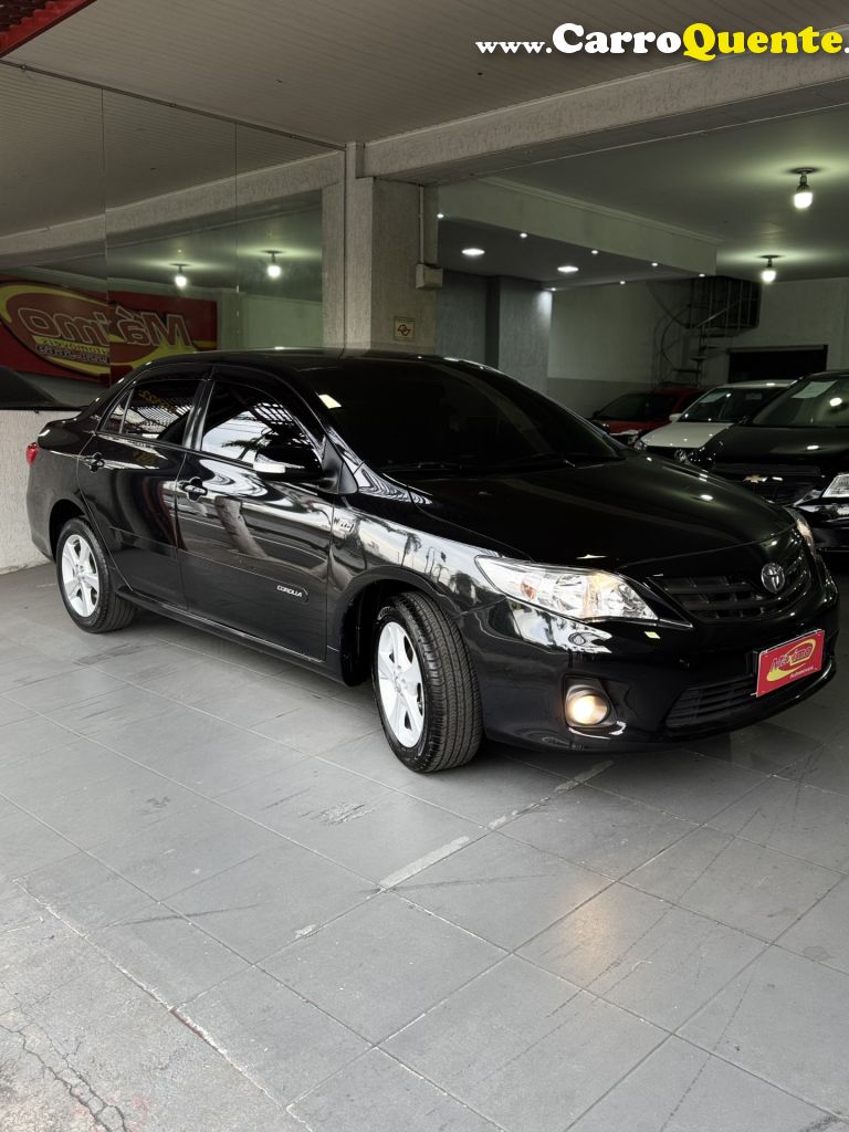 TOYOTA   COROLLA XEI 2.0 FLEX 16V AUT.   PRETO 2012 2.0 FLEX - Loja
