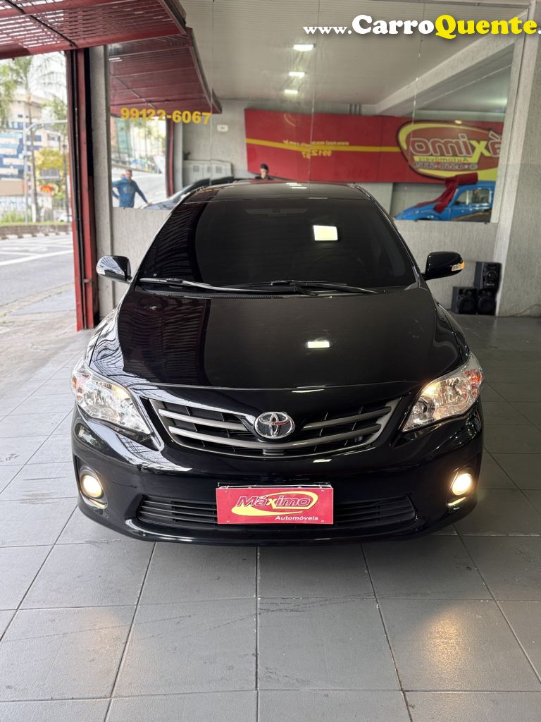 TOYOTA   COROLLA XEI 2.0 FLEX 16V AUT.   PRETO 2012 2.0 FLEX - Loja