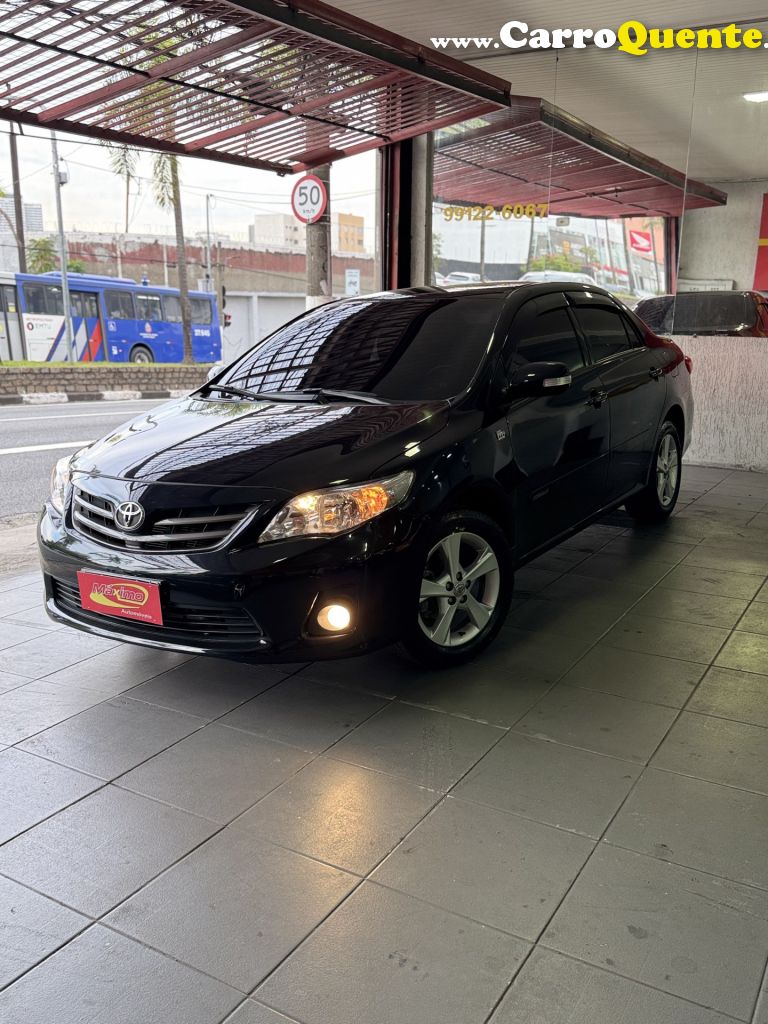 TOYOTA   COROLLA XEI 2.0 FLEX 16V AUT.   PRETO 2012 2.0 FLEX - Loja