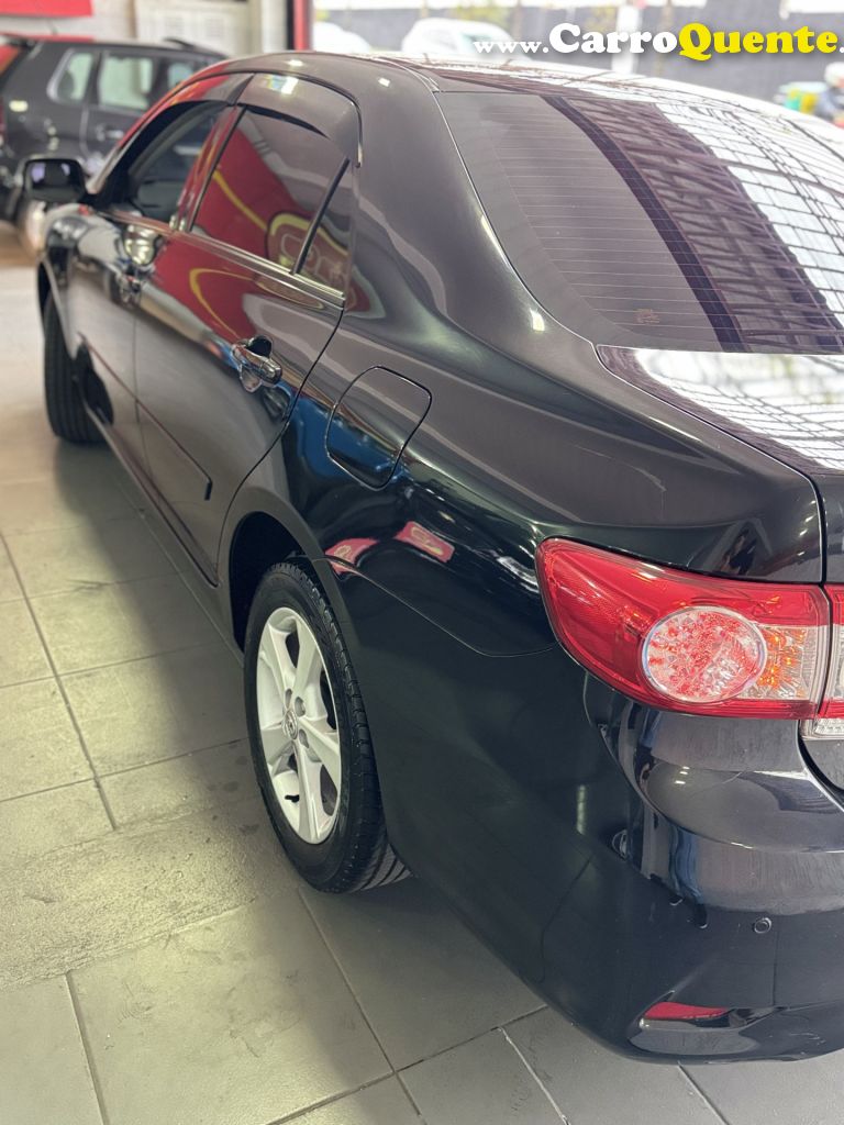 TOYOTA   COROLLA XEI 2.0 FLEX 16V AUT.   PRETO 2012 2.0 FLEX - Loja