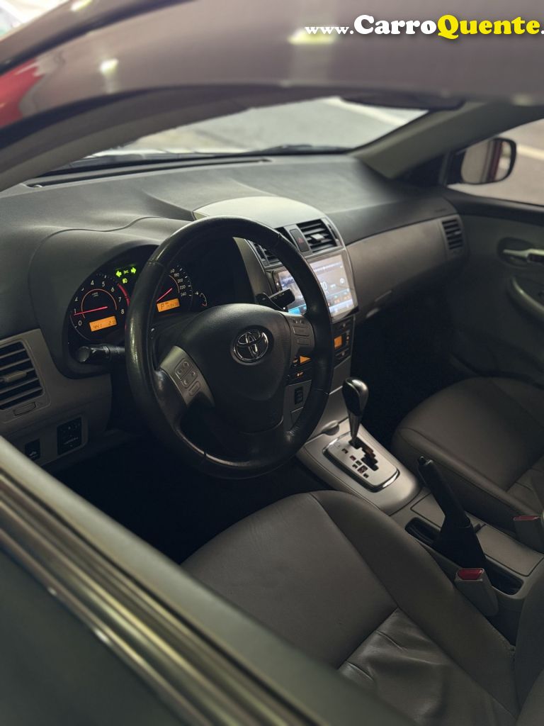 TOYOTA   COROLLA XEI 2.0 FLEX 16V AUT.   PRETO 2012 2.0 FLEX - Loja