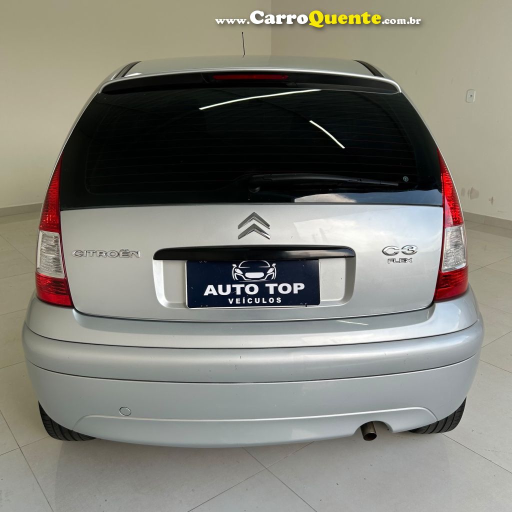 CITROËN   C3 GLX 1.4 GLX SONORA 1.4 FLEX 8V 5P   PRATA 2012 1.4 FLEX - Loja