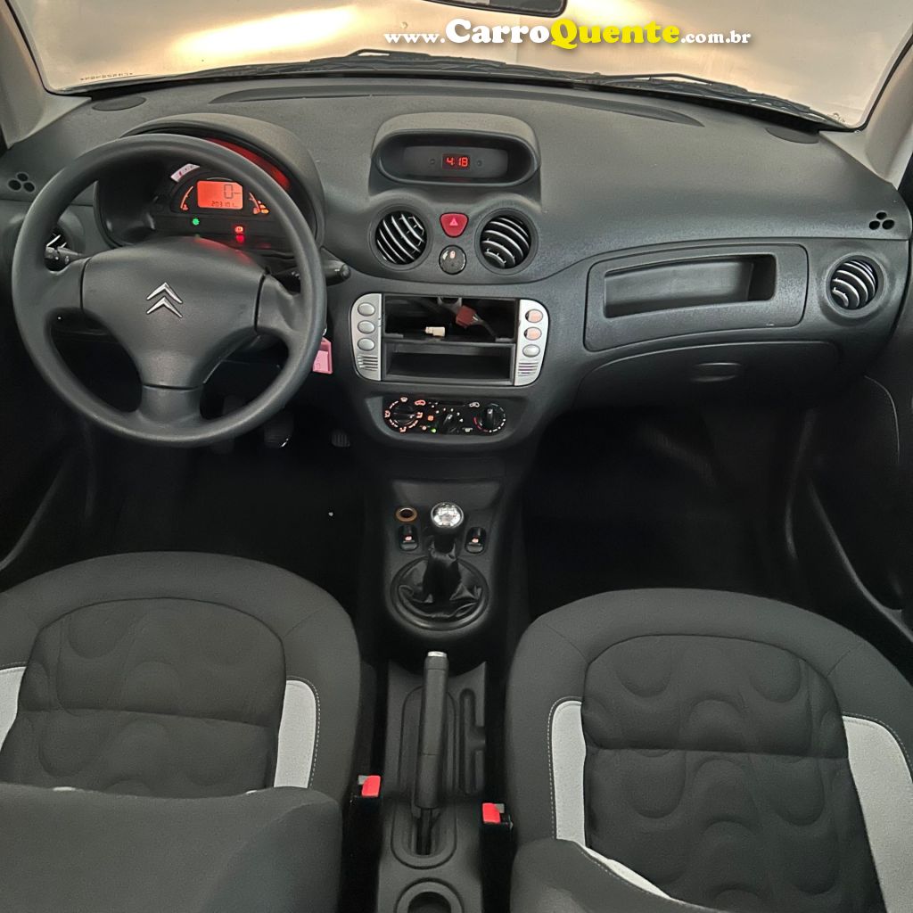 CITROËN   C3 GLX 1.4 GLX SONORA 1.4 FLEX 8V 5P   PRATA 2012 1.4 FLEX - Loja