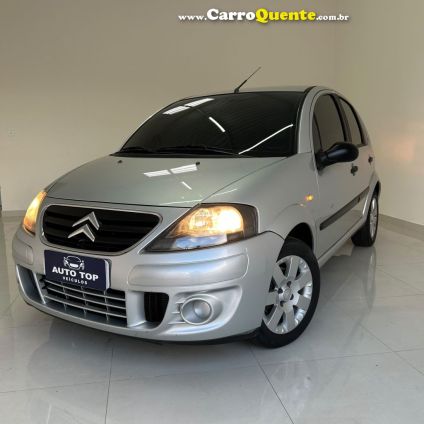 CITROËN   C3 GLX 1.4 GLX SONORA 1.4 FLEX 8V 5P   PRATA 2012 1.4 FLEX