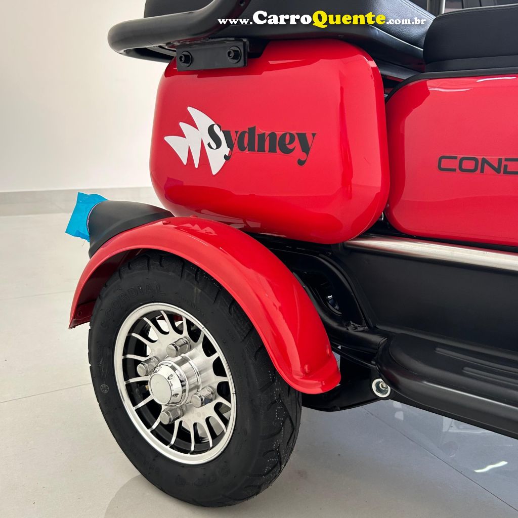 CONDUZZA   MOTO ELÉTRICA   VERMELHO 2026 1000W ELÉTRICO - Loja