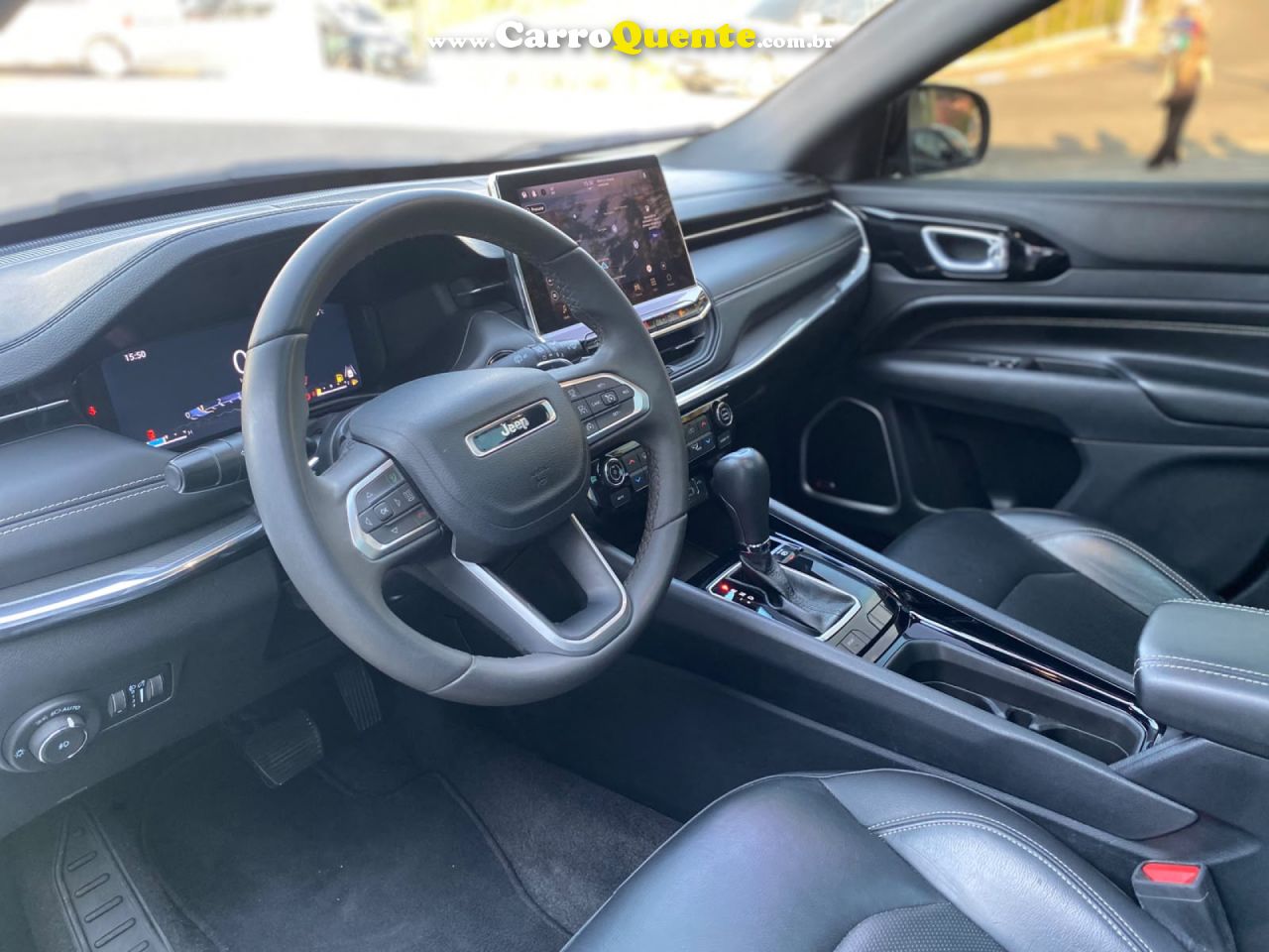 JEEP   COMPASS S T270 1.3 TB 4X2 FLEX AUT.   BRANCO 2023 1.3 FLEX - Loja
