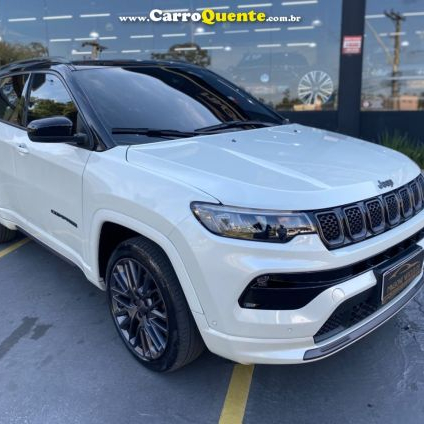 JEEP   COMPASS S T270 1.3 TB 4X2 FLEX AUT.   BRANCO 2023 1.3 FLEX
