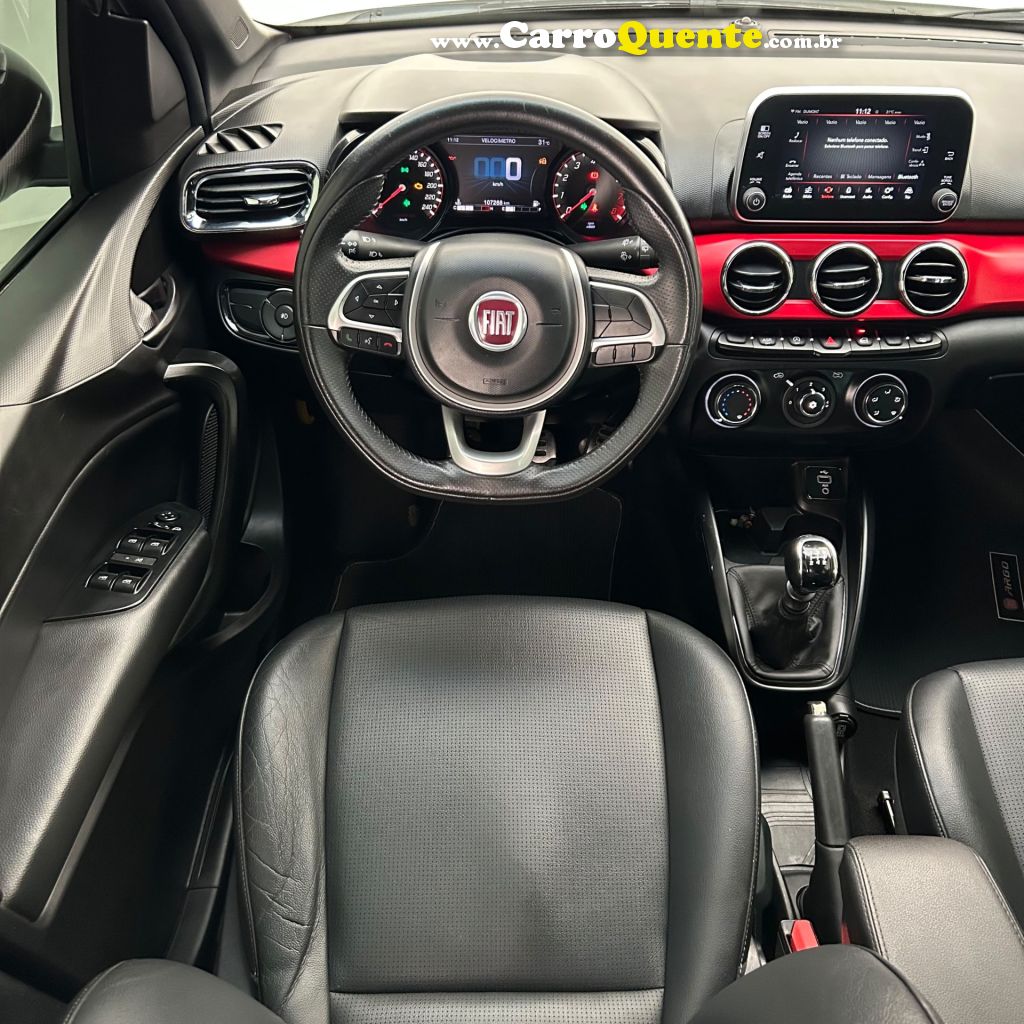 FIAT   ARGO HGT 1.8 16V FLEX MEC.   BRANCO 2018 1.8 FLEX - Loja