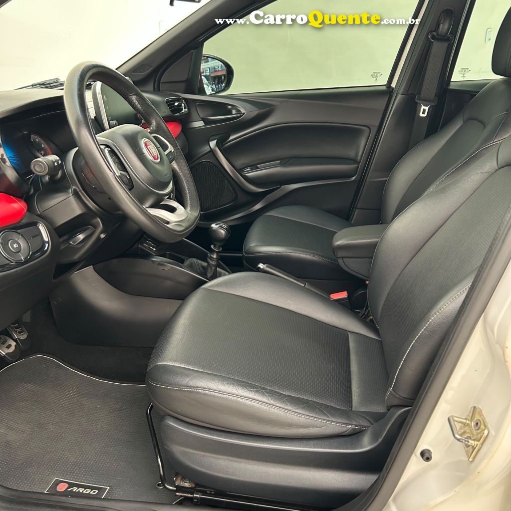 FIAT   ARGO HGT 1.8 16V FLEX MEC.   BRANCO 2018 1.8 FLEX - Loja