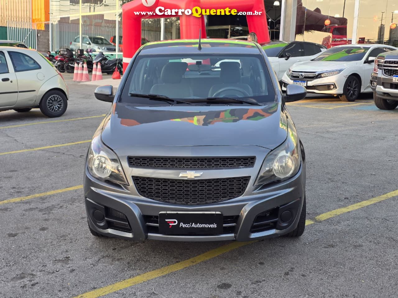CHEVROLET   AGILE LT 1.4 MPFI 8V FLEXPOWER 5P   CINZA 2012 1.4 FLEX - Loja