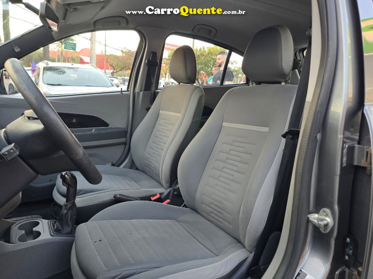 CHEVROLET   AGILE LT 1.4 MPFI 8V FLEXPOWER 5P   CINZA 2012 1.4 FLEX - Loja