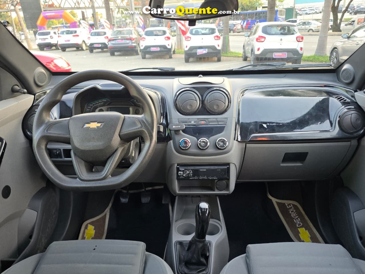 CHEVROLET   AGILE LT 1.4 MPFI 8V FLEXPOWER 5P   CINZA 2012 1.4 FLEX - Loja