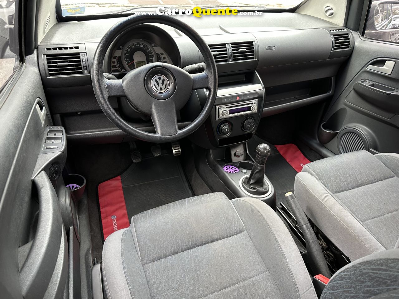 VOLKSWAGEN   CROSSFOX 1.6 MI TOTAL FLEX 8V 5P   PRETO 2006 1.6 FLEX - Loja