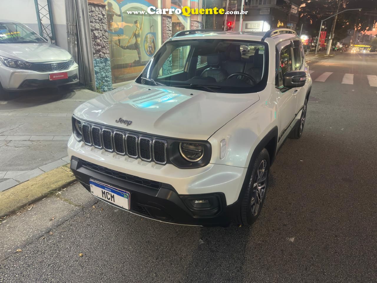 JEEP   RENEGADE LONG. T270 1.3 TB 4X2 FLEX AUT.   BRANCO 2024 1.3 FLEX - Loja