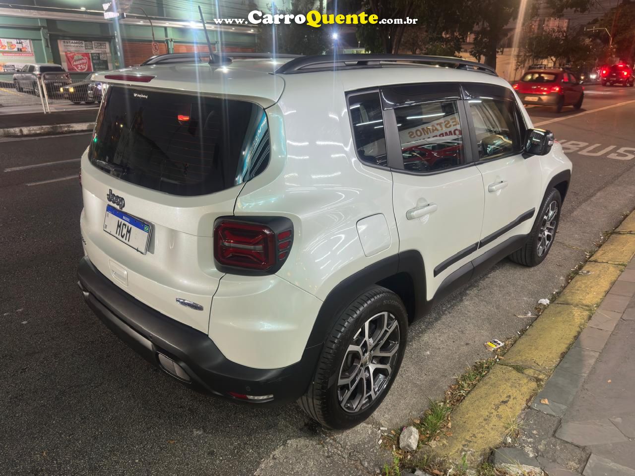 JEEP   RENEGADE LONG. T270 1.3 TB 4X2 FLEX AUT.   BRANCO 2024 1.3 FLEX - Loja