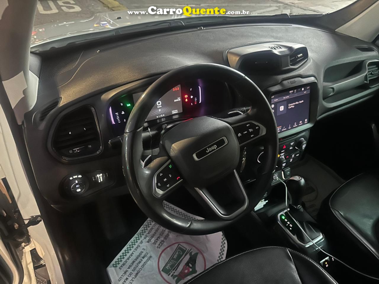 JEEP   RENEGADE LONG. T270 1.3 TB 4X2 FLEX AUT.   BRANCO 2024 1.3 FLEX - Loja
