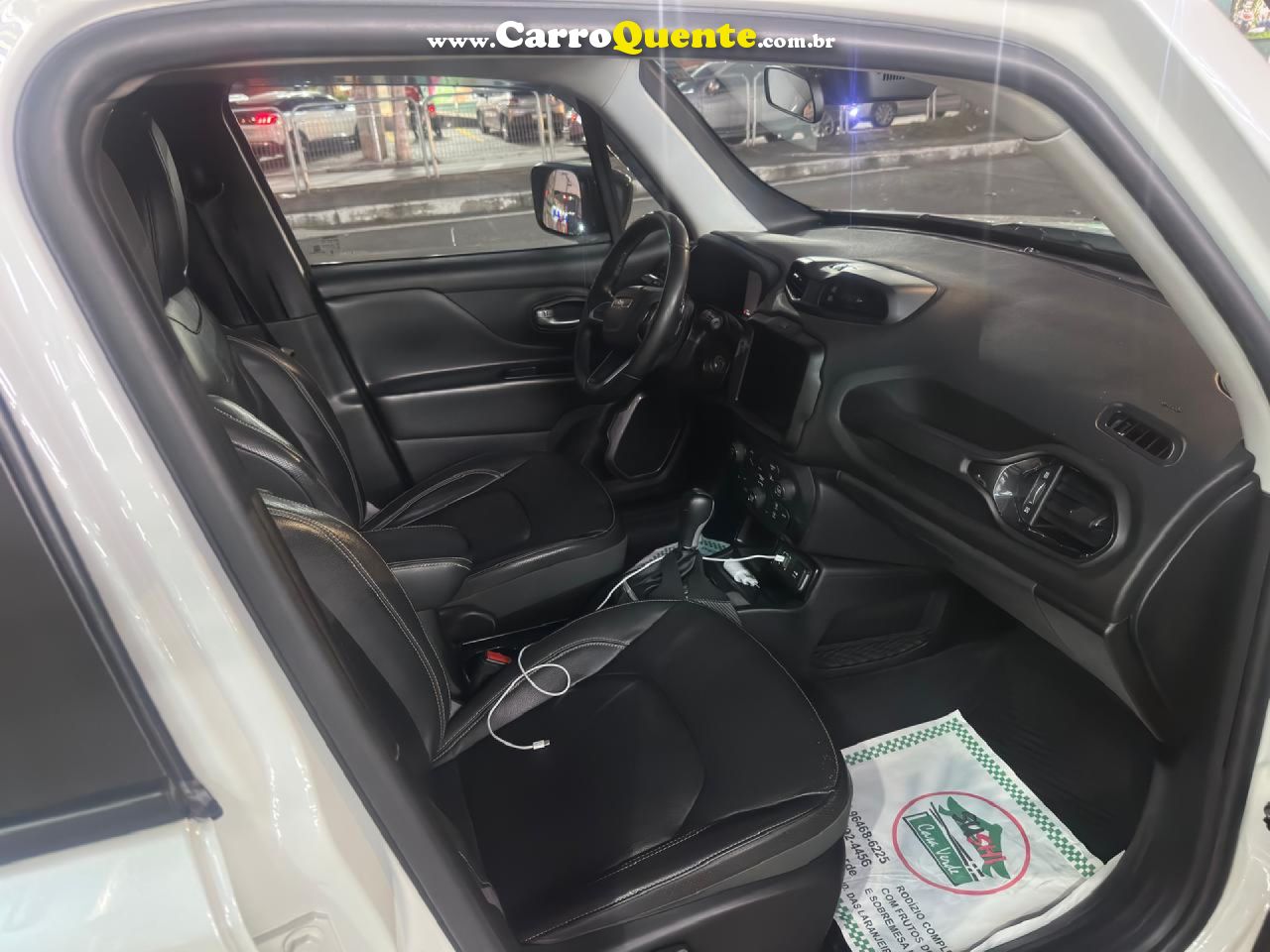 JEEP   RENEGADE LONG. T270 1.3 TB 4X2 FLEX AUT.   BRANCO 2024 1.3 FLEX - Loja