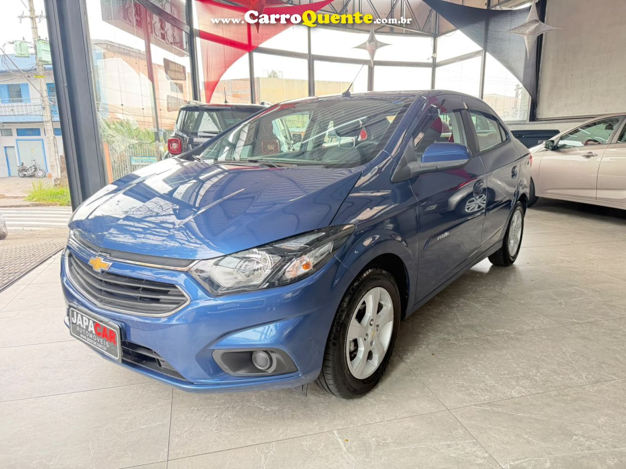 CHEVROLET   PRISMA SED. LT 1.4 8V FLEXPOWER 4P   AZUL 2019 1.4 FLEX - Loja