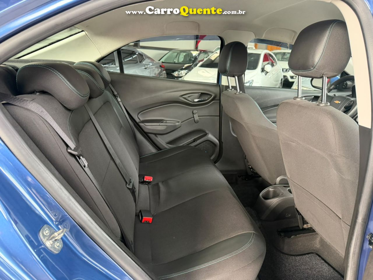 CHEVROLET   PRISMA SED. LT 1.4 8V FLEXPOWER 4P   AZUL 2019 1.4 FLEX - Loja