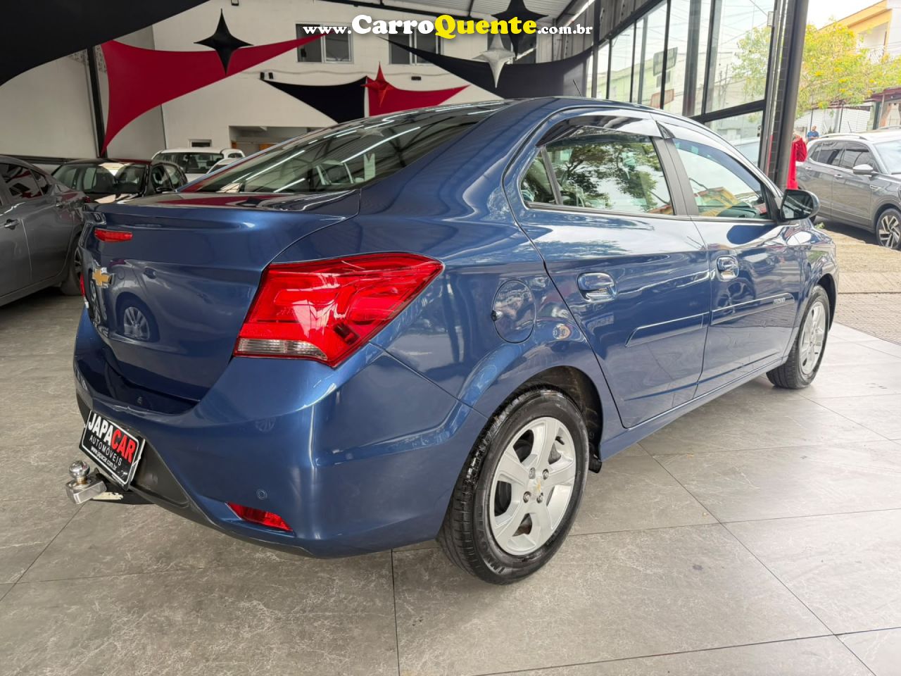 CHEVROLET   PRISMA SED. LT 1.4 8V FLEXPOWER 4P   AZUL 2019 1.4 FLEX - Loja