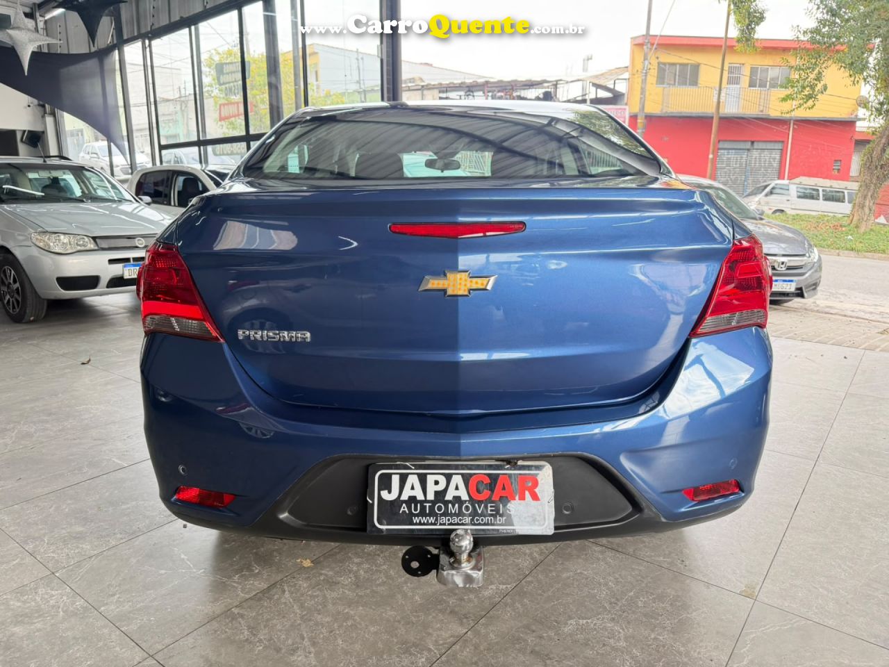 CHEVROLET   PRISMA SED. LT 1.4 8V FLEXPOWER 4P   AZUL 2019 1.4 FLEX - Loja