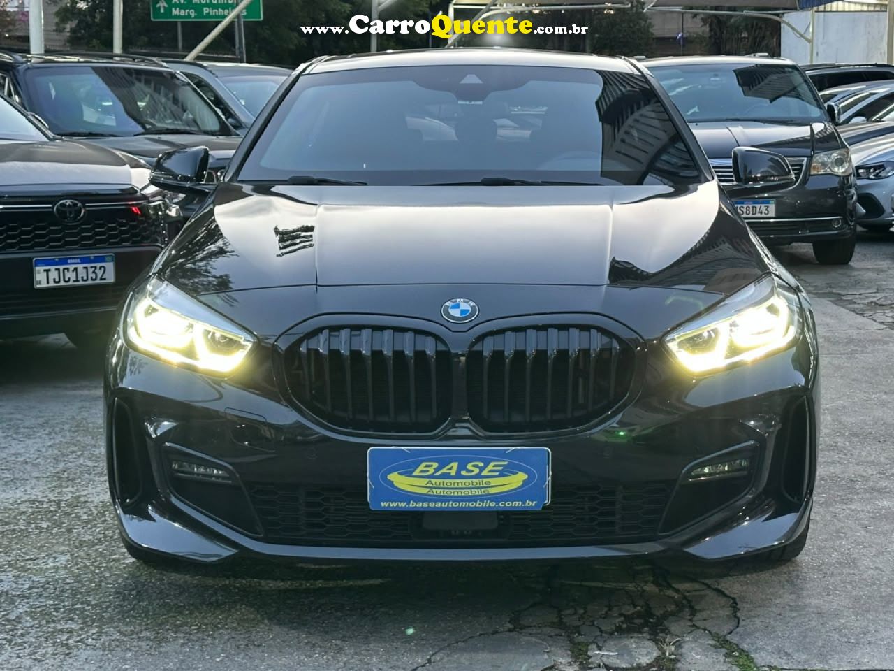 BMW   118I M SPORT 1.5 TB 12V AUT. 5P   PRETO 2023 1.5 T GASOLINA - Loja