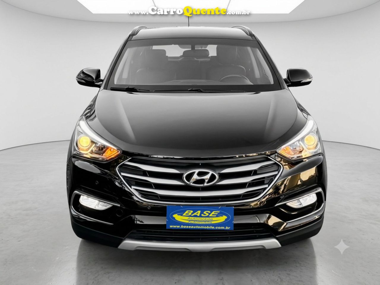 HYUNDAI   SANTA FEGLS 3.3 V6 4X4 TIPTRONIC   PRETO 2016 3.3 GASOLINA - Loja