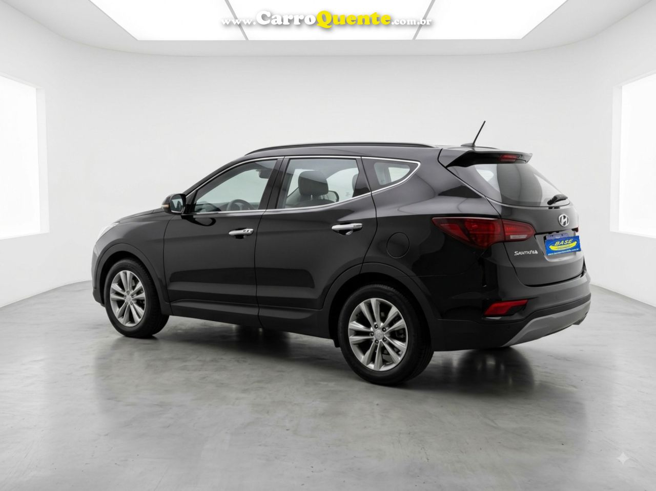 HYUNDAI   SANTA FEGLS 3.3 V6 4X4 TIPTRONIC   PRETO 2016 3.3 GASOLINA - Loja