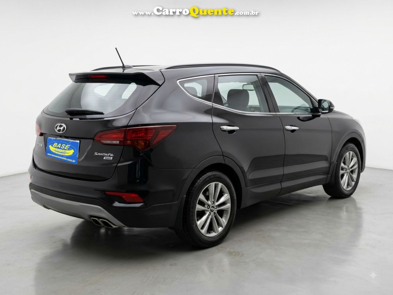 HYUNDAI   SANTA FEGLS 3.3 V6 4X4 TIPTRONIC   PRETO 2016 3.3 GASOLINA - Loja