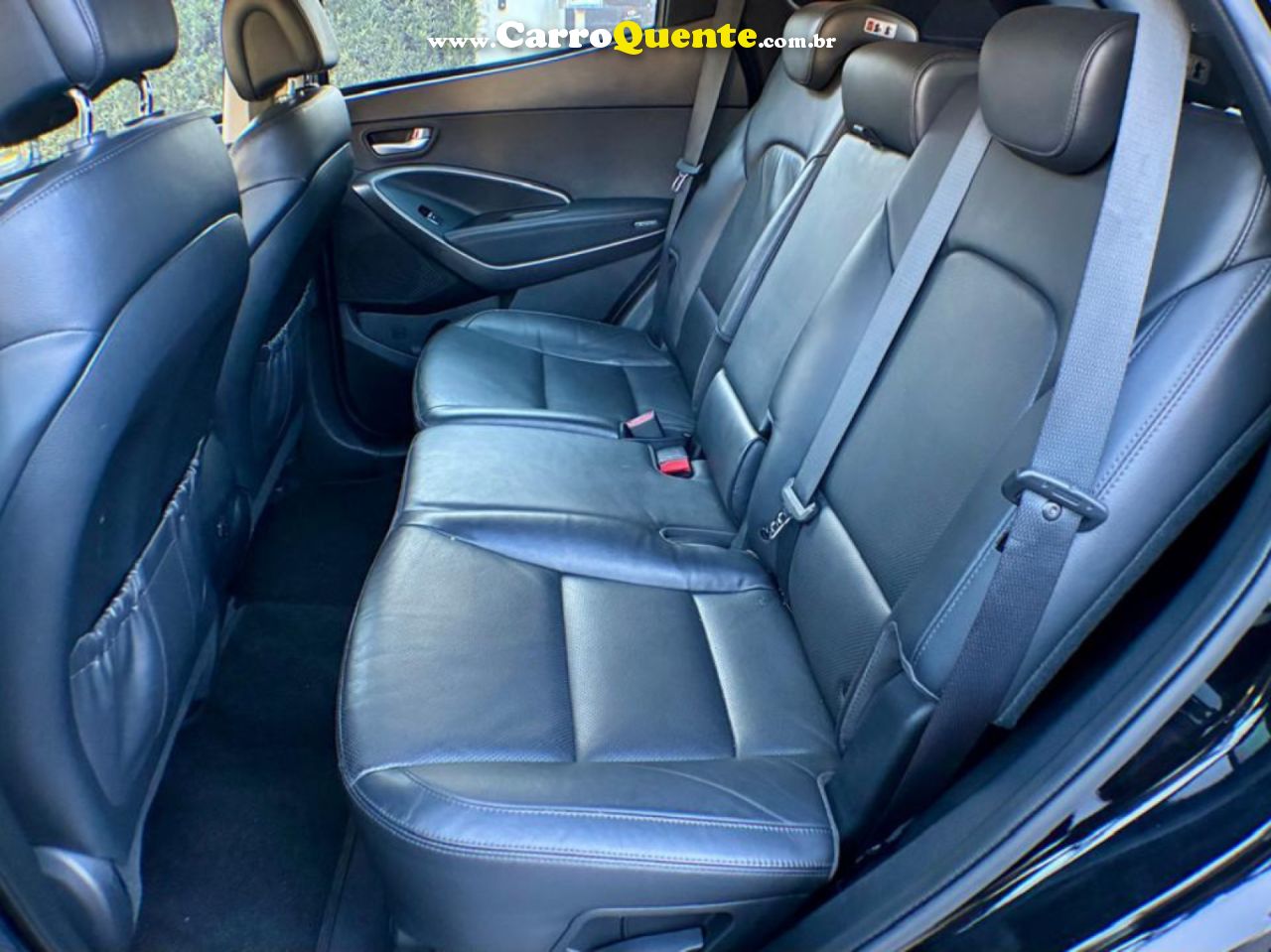 HYUNDAI   SANTA FEGLS 3.3 V6 4X4 TIPTRONIC   PRETO 2016 3.3 GASOLINA - Loja