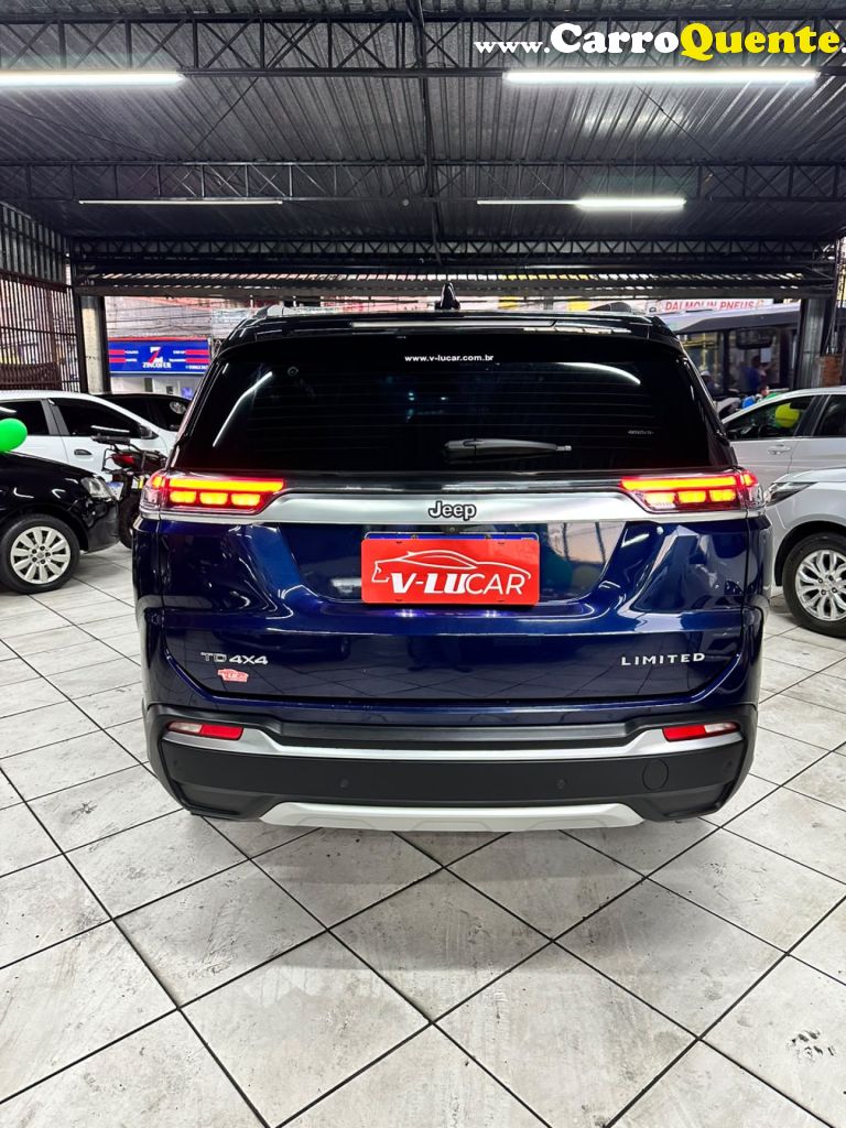 JEEP   COMMANDER LIMITED TD380 2.0 4X4 DIE.AUT.   AZUL 2022 2.0 DIESEL - Loja