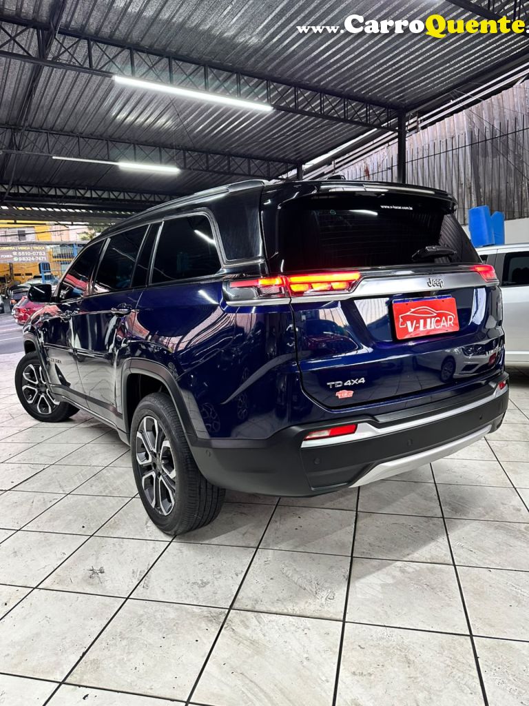 JEEP   COMMANDER LIMITED TD380 2.0 4X4 DIE.AUT.   AZUL 2022 2.0 DIESEL - Loja