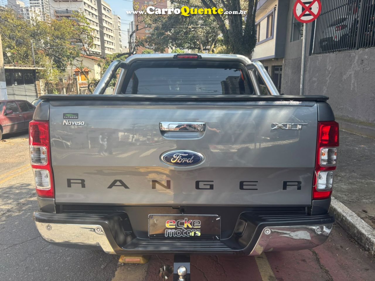 FORD   RANGER XLT 3.2 20V 4X4 CD DIESEL   CINZA 2013 3.2 DIESEL - Loja