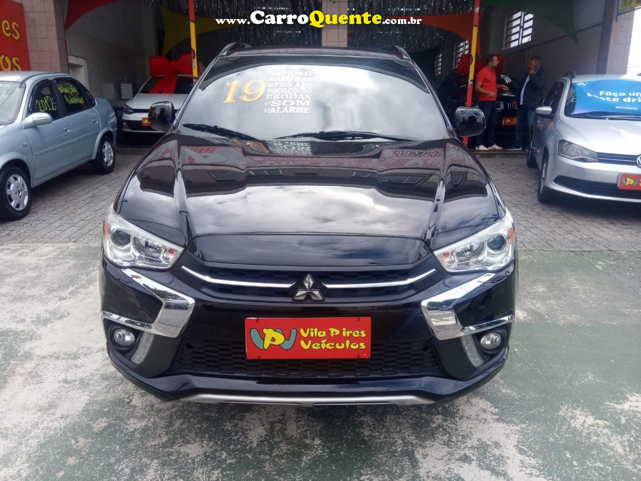 MITSUBISHI   ASX 2.0 16V 4X2 FLEX AUT.   PRETO 2019 2.0 FLEX - Loja