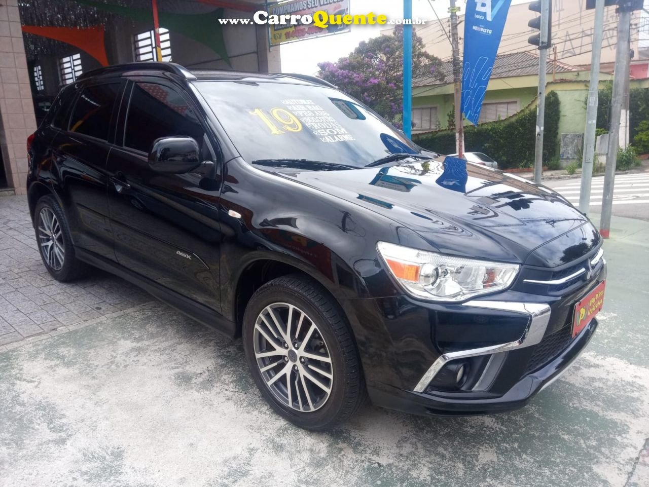 MITSUBISHI   ASX 2.0 16V 4X2 FLEX AUT.   PRETO 2019 2.0 FLEX - Loja