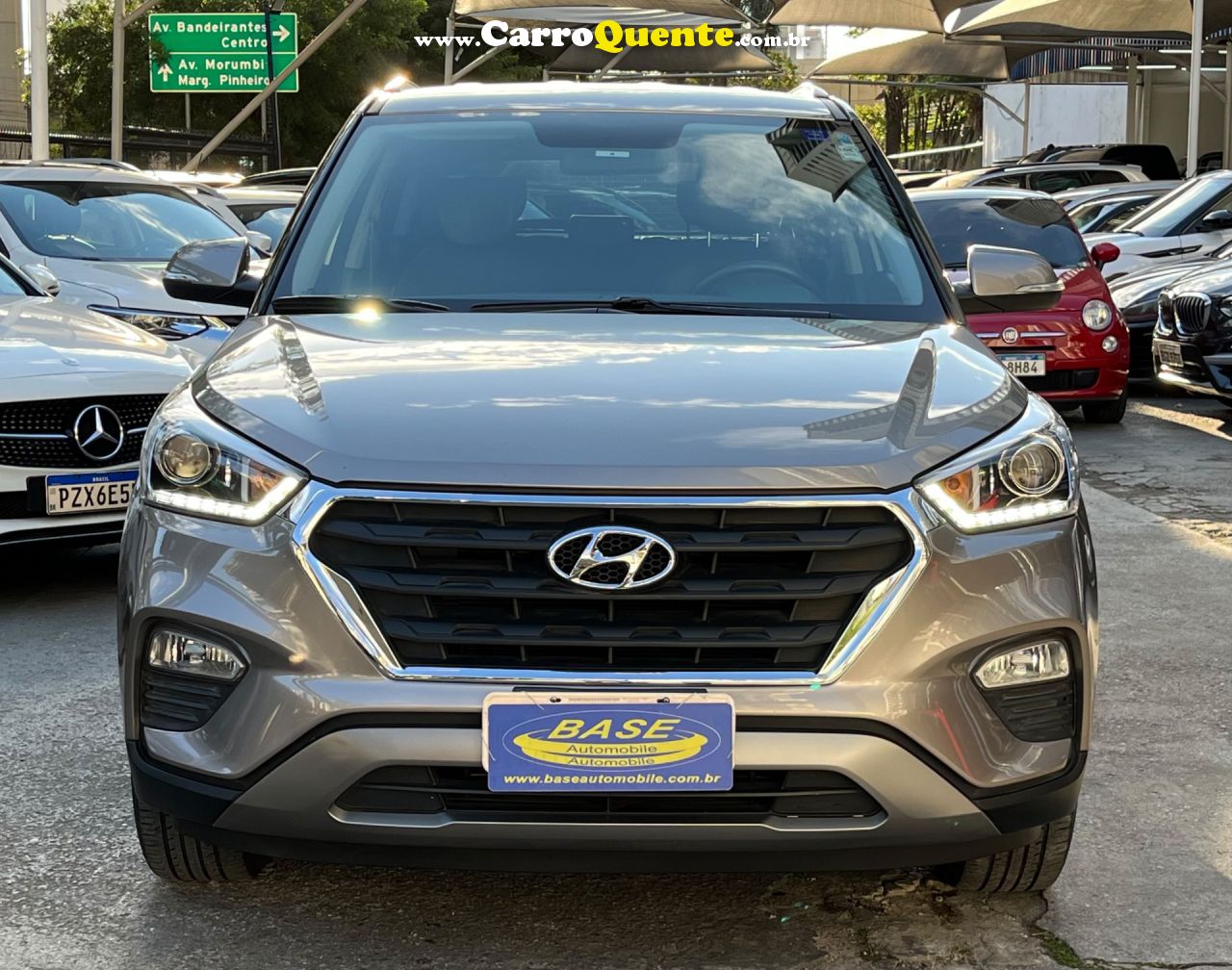 HYUNDAI   CRETA PRESTIGE 2.0 16V FLEX AUT.   PRATA 2019 2.0 FLEX - Loja