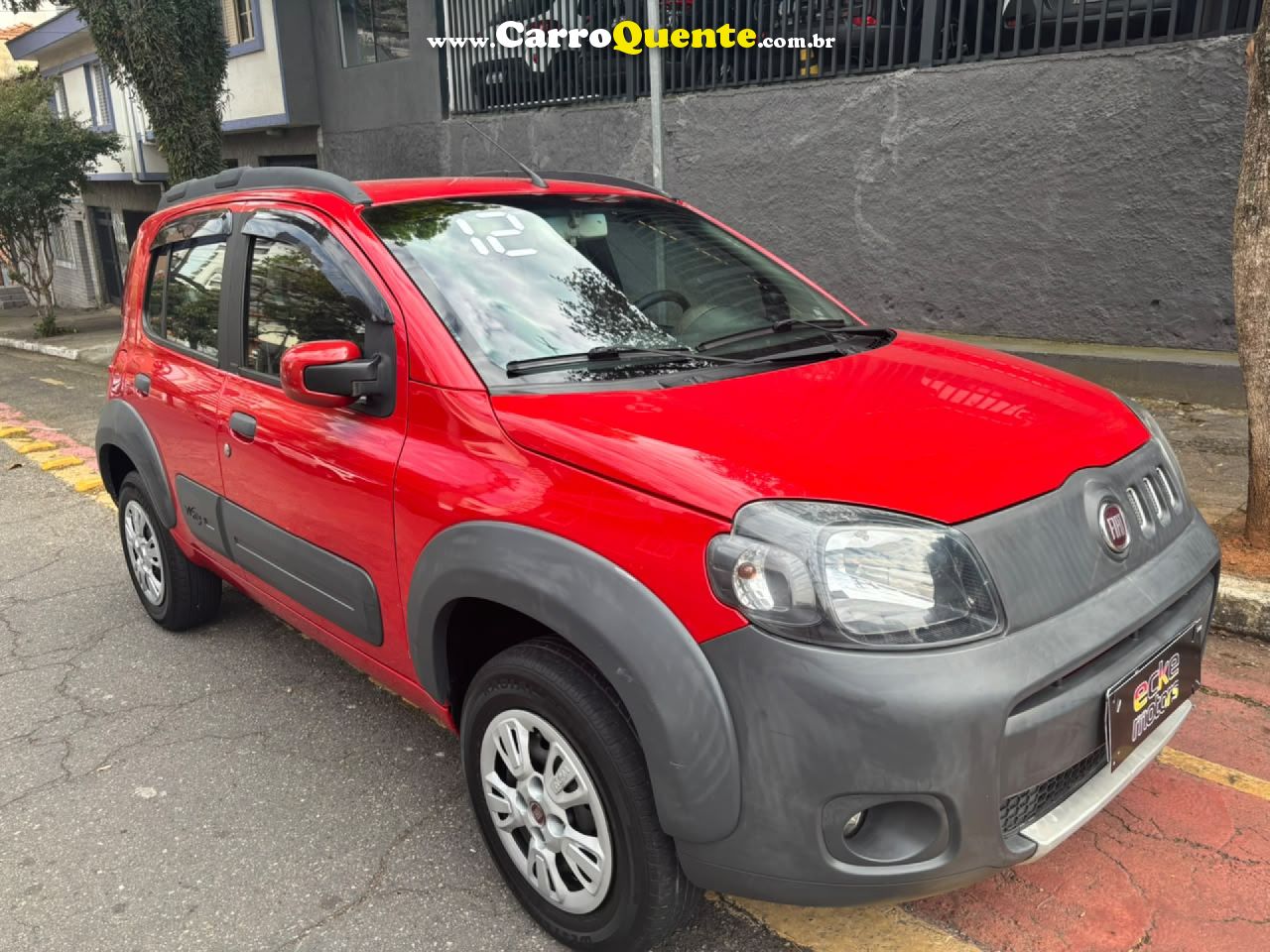 FIAT   UNO WAY CELEB. 1.0 EVO FIRE FLEX 8V 5P   VERMELHO 2012 1.0 FLEX - Loja